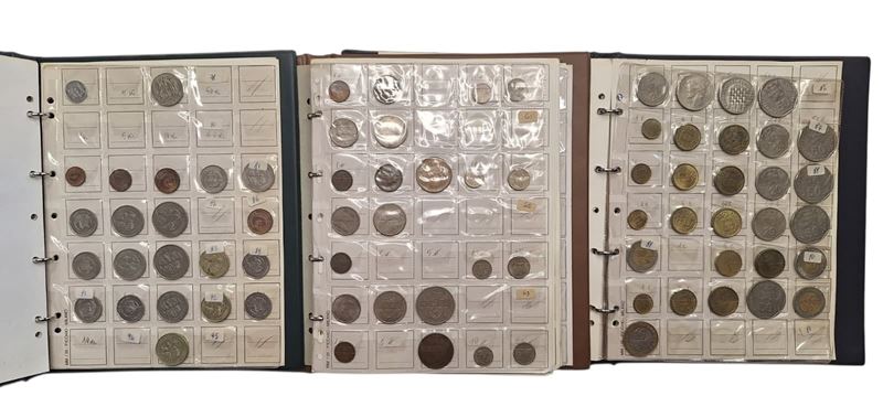 Estere. 3 Album Contenenti 363 Monete XX Secolo. Islanda-norvegia-portogallo. Nominali, Metalli, ...