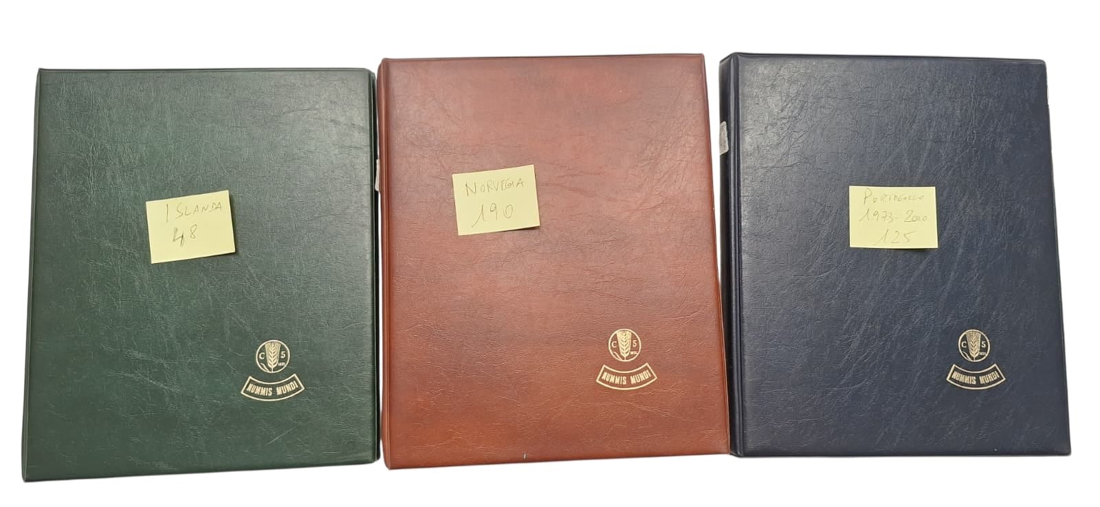 Estere. 3 Album Contenenti 363 Monete XX Secolo. Islanda-norvegia-portogallo. Nominali, Metalli, ...