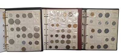 Estere. 3 Album Contenenti 440 Monete XX Secolo. Giamaica-repubblica Dominicana-trinidad Tobago-u...