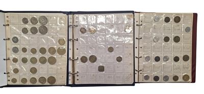 Estere. 3 Album Contenenti 345 Monete XX Secolo. Cipro-bulgaria-maldive-myanmar-nepal-austria. No...