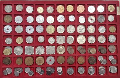 Estere. Lotto di Circa 200 Monete XX Secolo Prevalentemente Area Europea. Metalli, Nominali e Con...