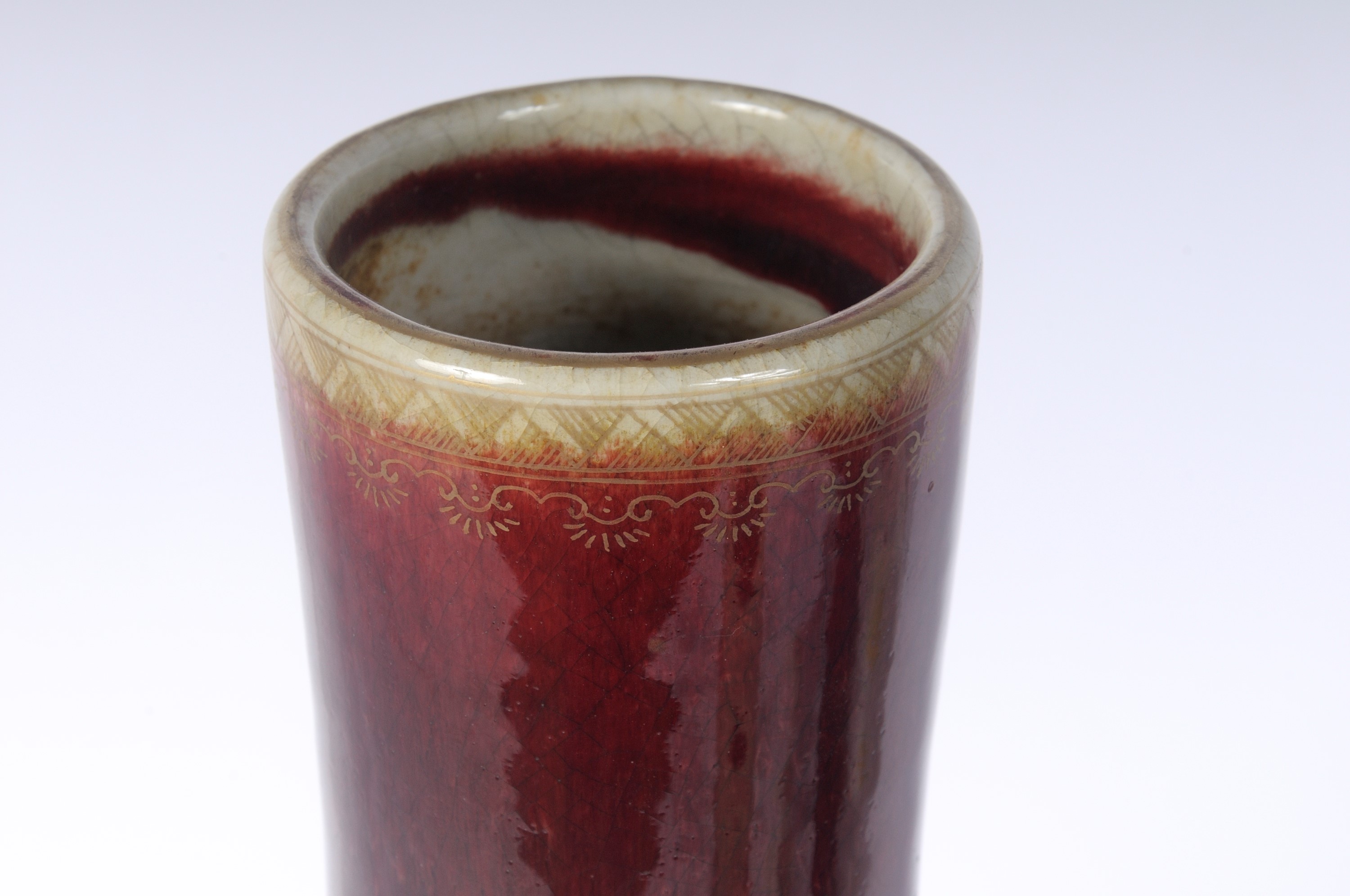 Vaso a Bottiglia in Porcellana