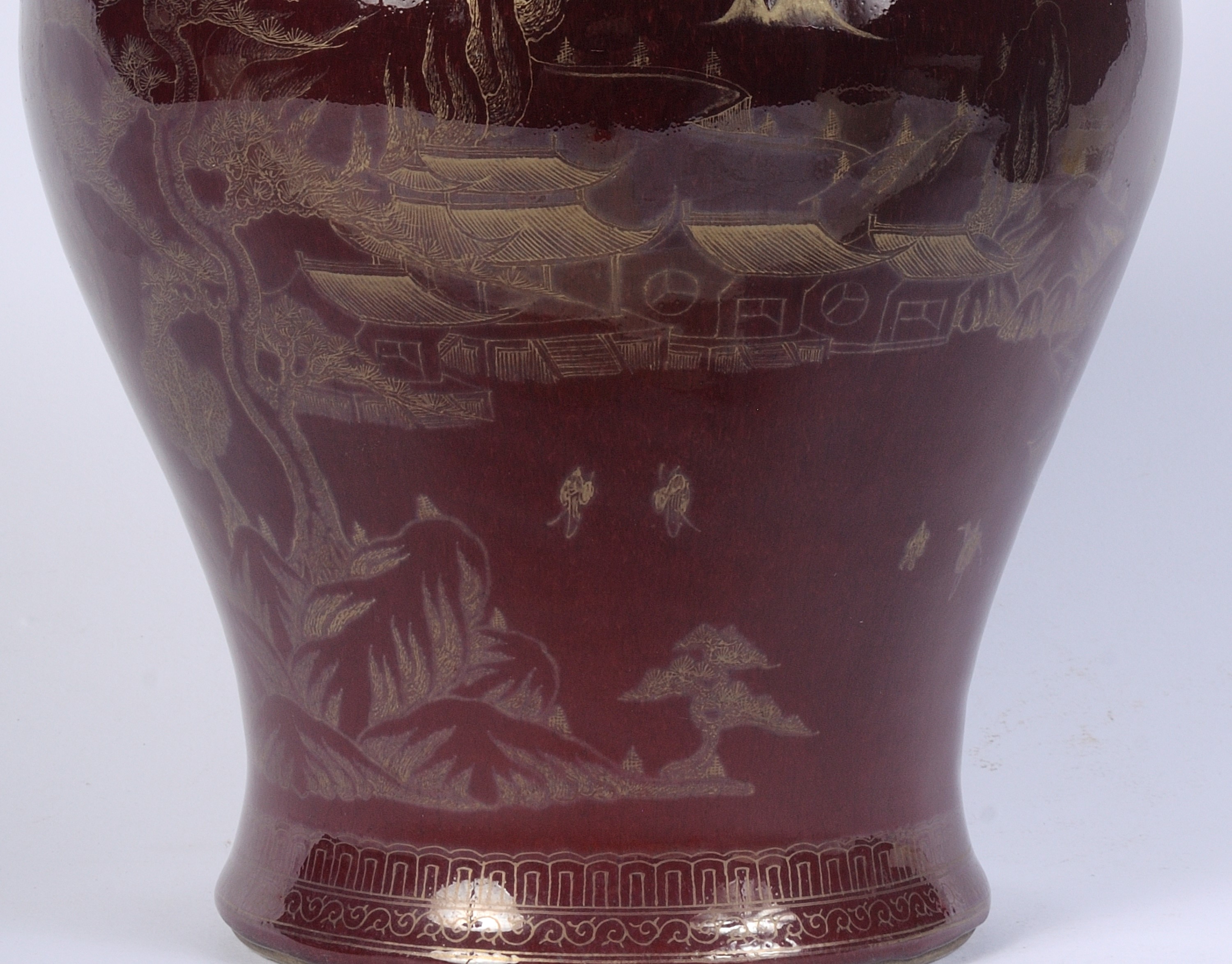 Vaso a Bottiglia in Porcellana
