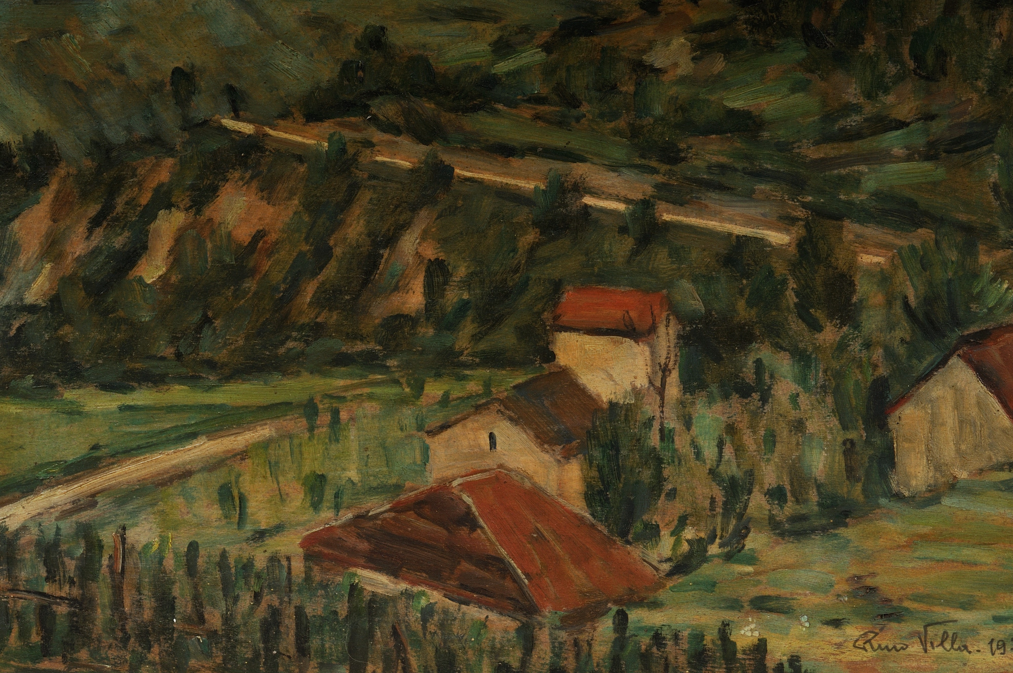 Rino Villa - Paesaggio di Valle