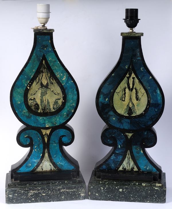 Pair of table lamps