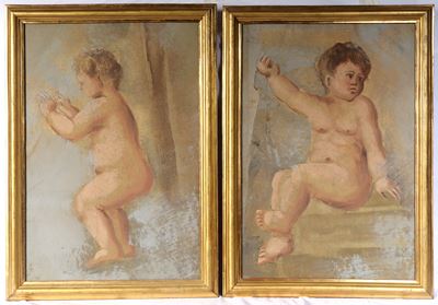 Coppia di Putti