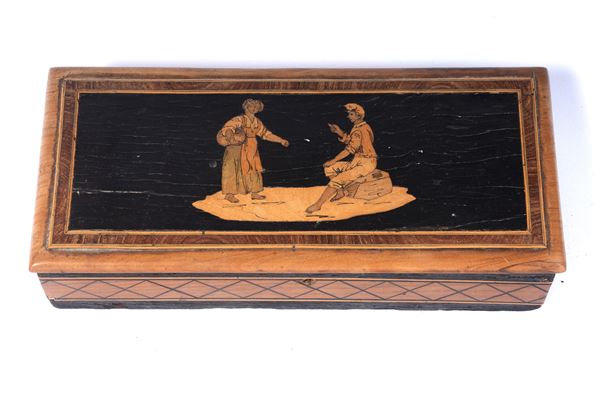 Scatola portagioie in legno