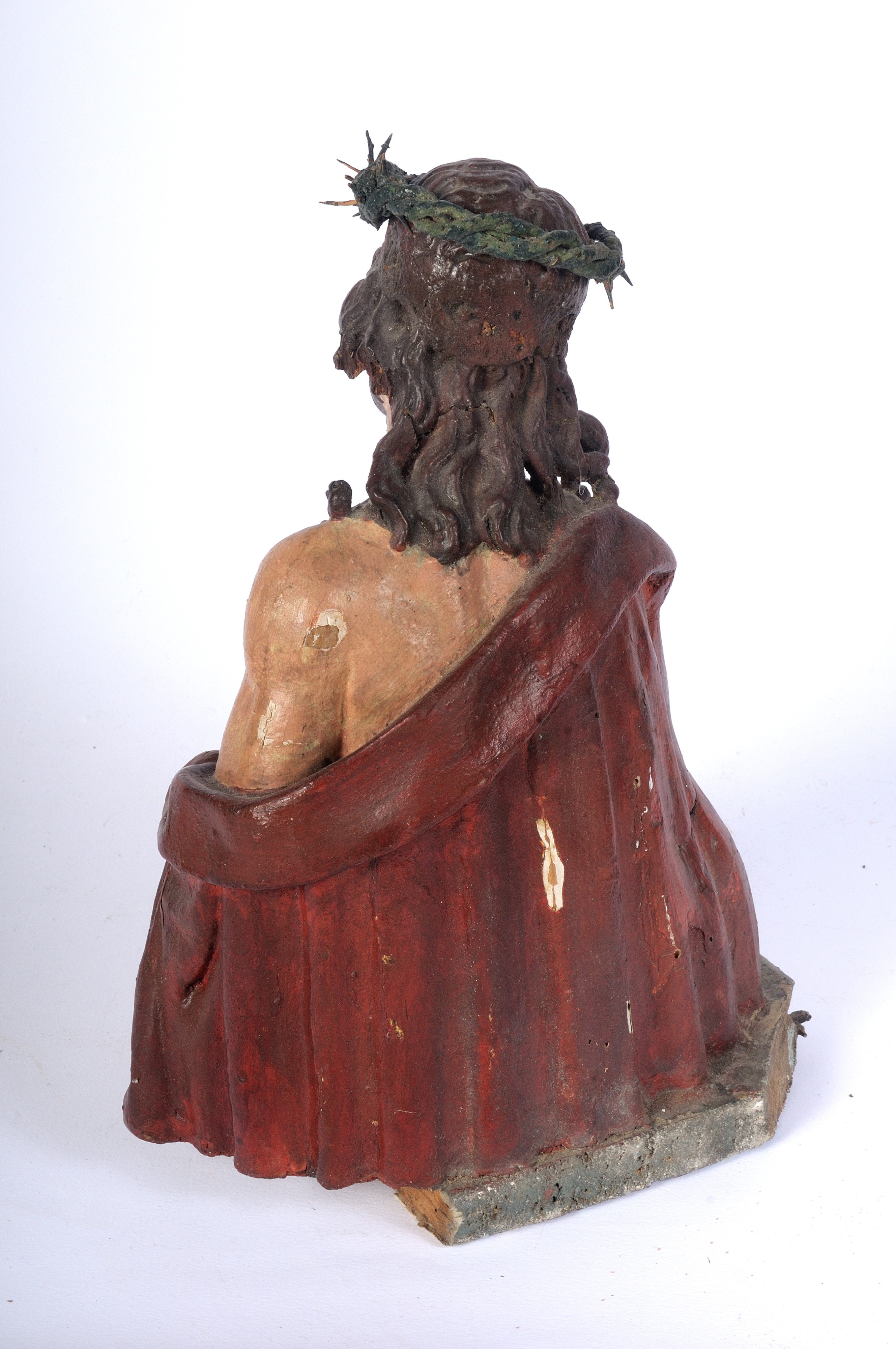 Ecce Homo . Scultura in Legno Laccato