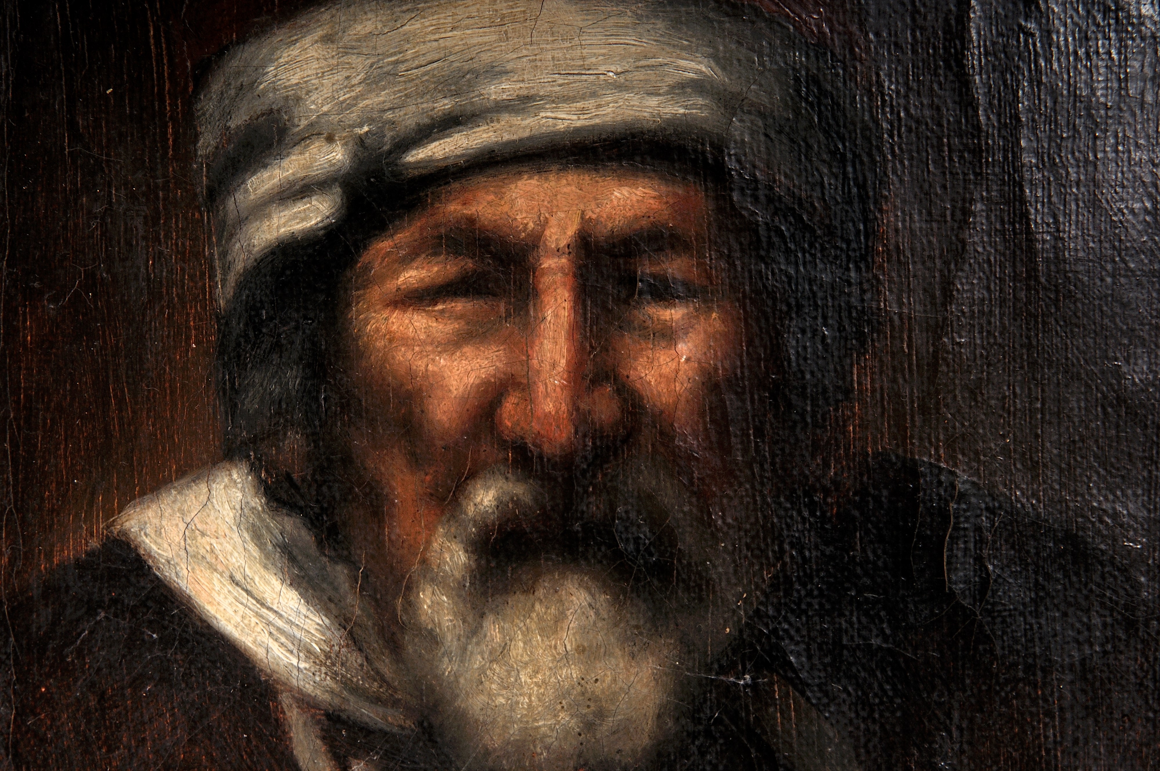 Coppia di Ritratti di Anziano e Fanciullo