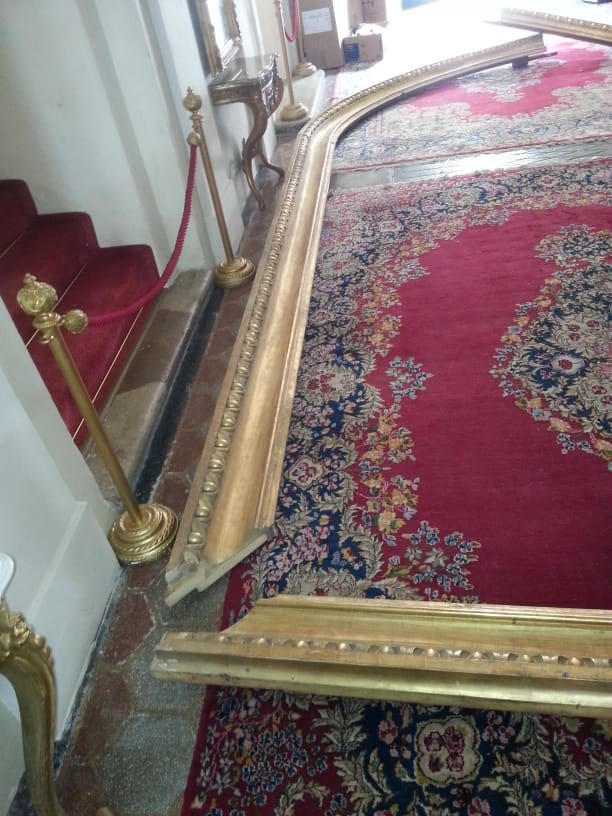 Cornice in Legno Ad Oro Zecchino