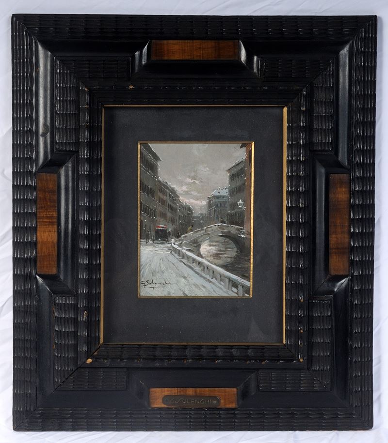 Giuseppe Solenghi - Il Naviglio Scomparso