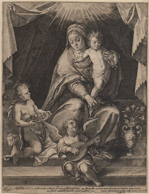 Madonna col Bambino e angeli 
