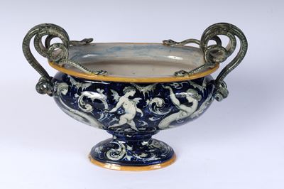 Centrotavola a Coppa in Ceramica
