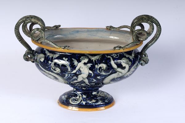 Ceramic cup centerpiece
