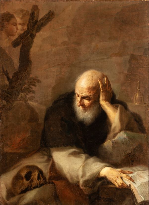 Pietro Bardellino - Hermit in Meditation
