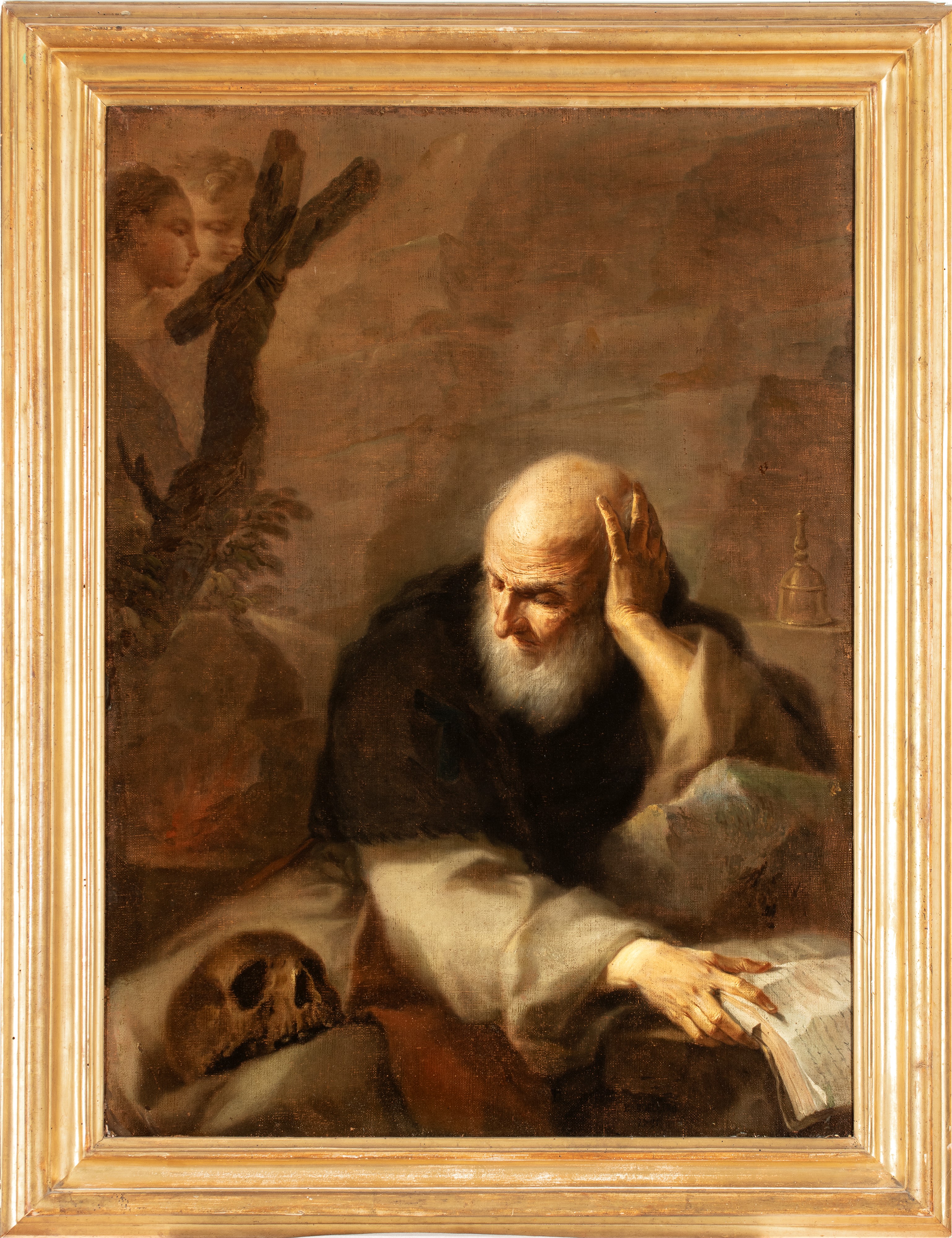 Pietro Bardellino - Santo Eremita in meditazione (Sant’Antonio Abate?)
