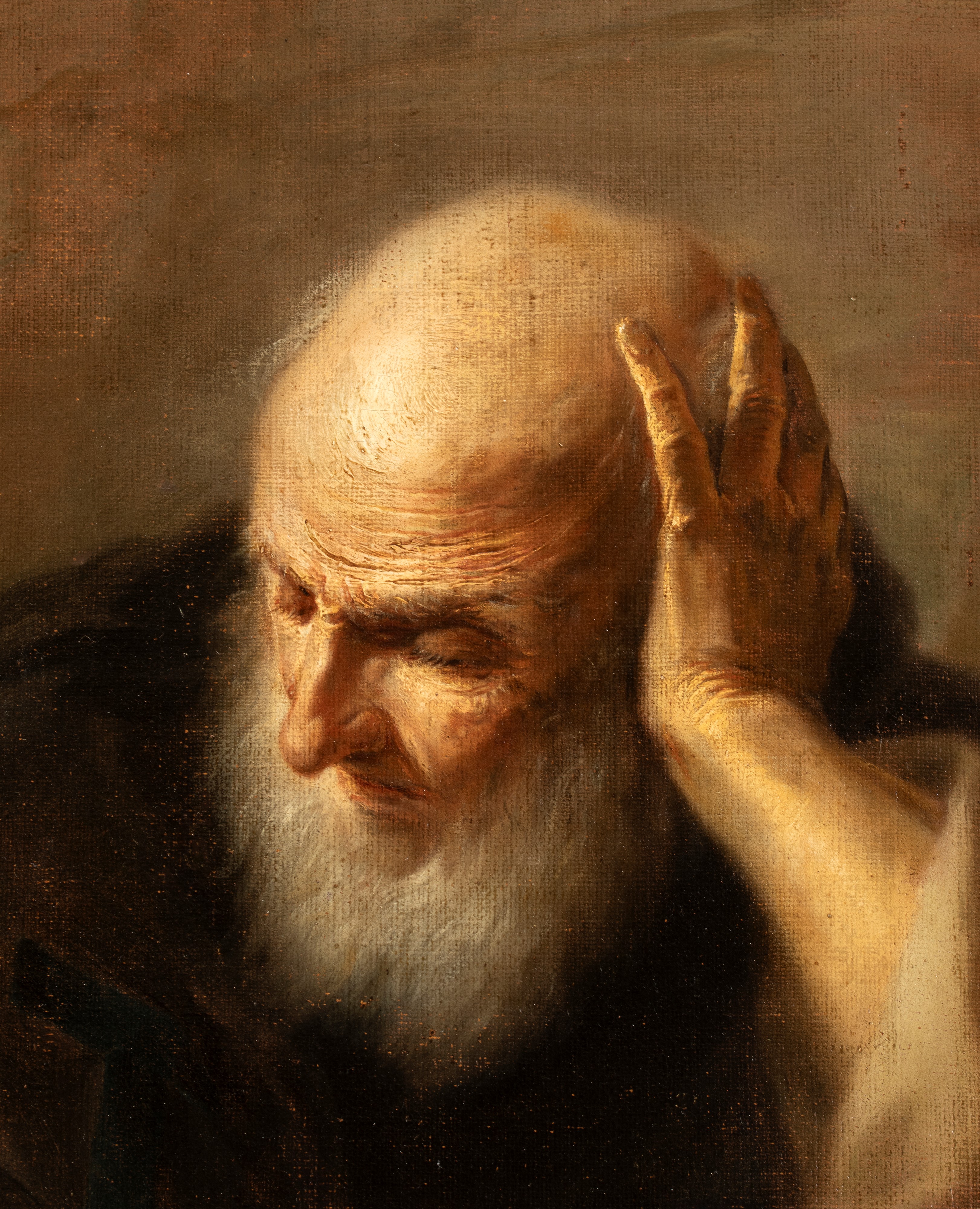 Pietro Bardellino - Santo Eremita in meditazione (Sant’Antonio Abate?)