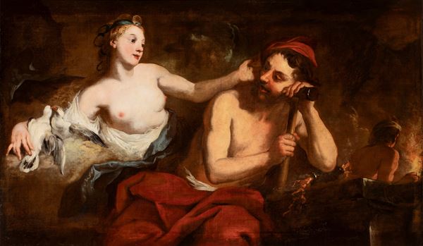Venere nella fucina di Vulcano