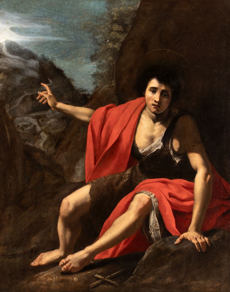 Cesare Dandini - San Giovanni Battista, olio su tela