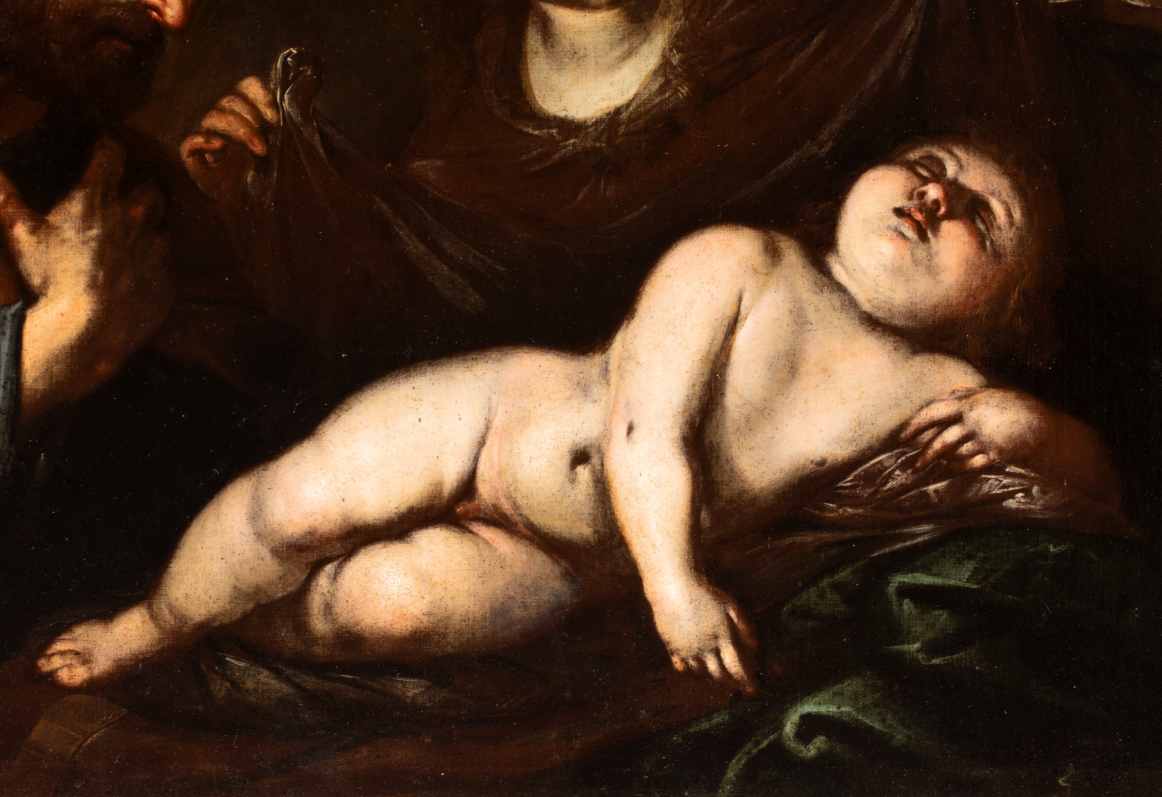Ercole Procaccini il Giovane - Sacra Famiglia con angeli