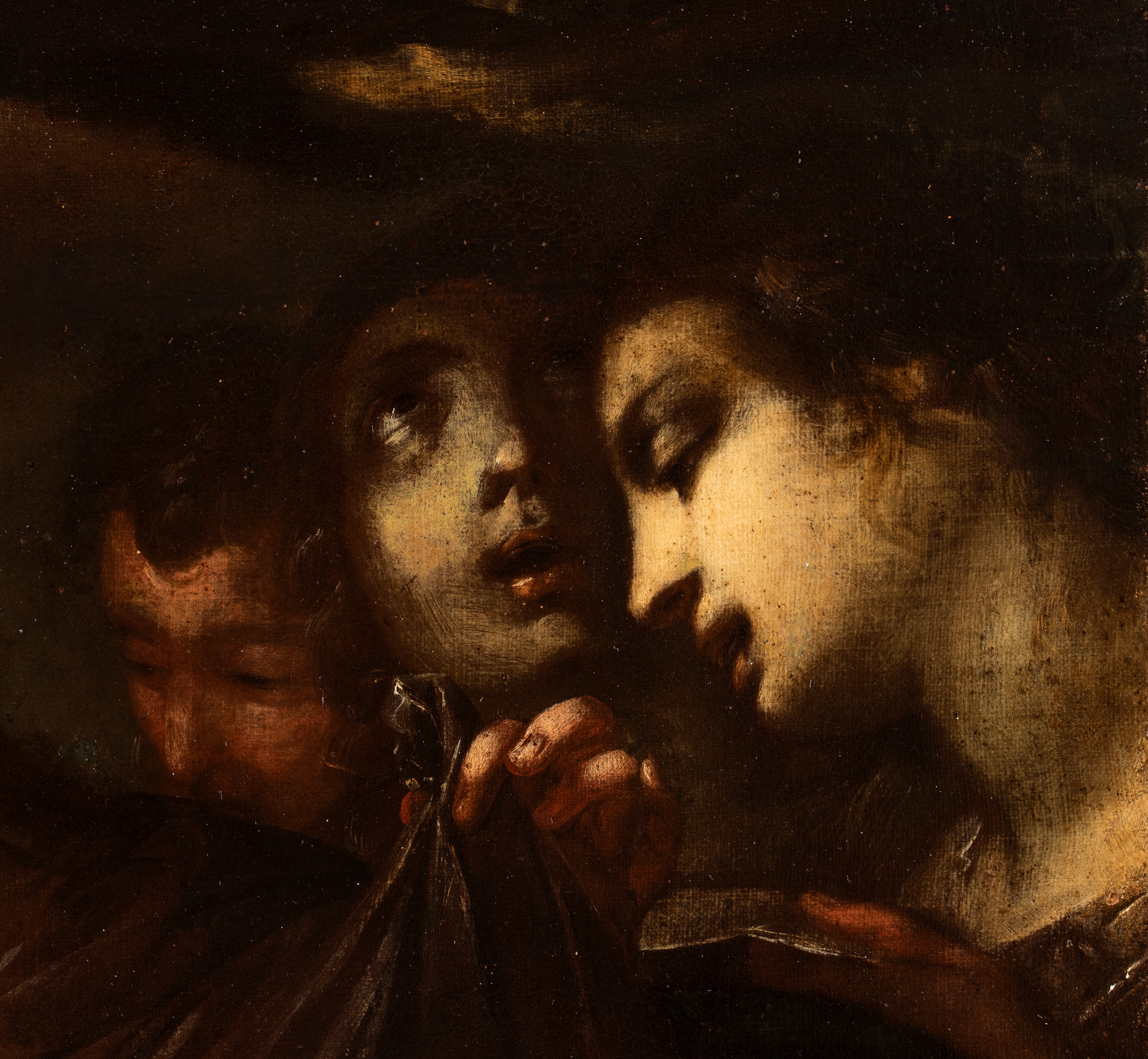 Ercole Procaccini il Giovane - Sacra Famiglia con angeli
