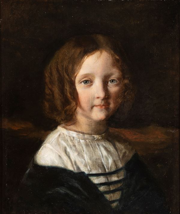 Artista italiano, prima metà XIX secolo - Portrait of a young boy