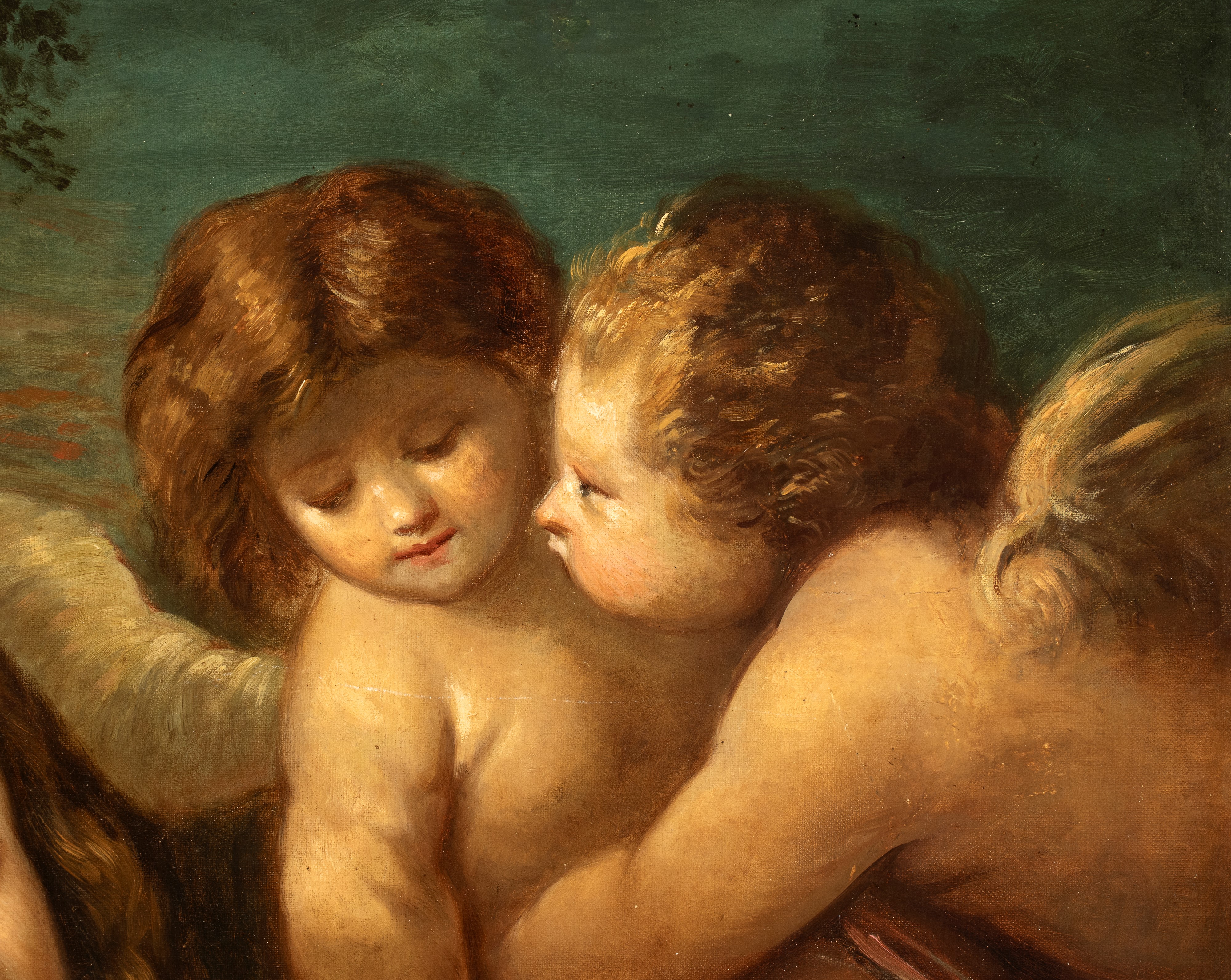 Artista Emiliano, XVIII Secolo - Maddalena penitente, olio su tela