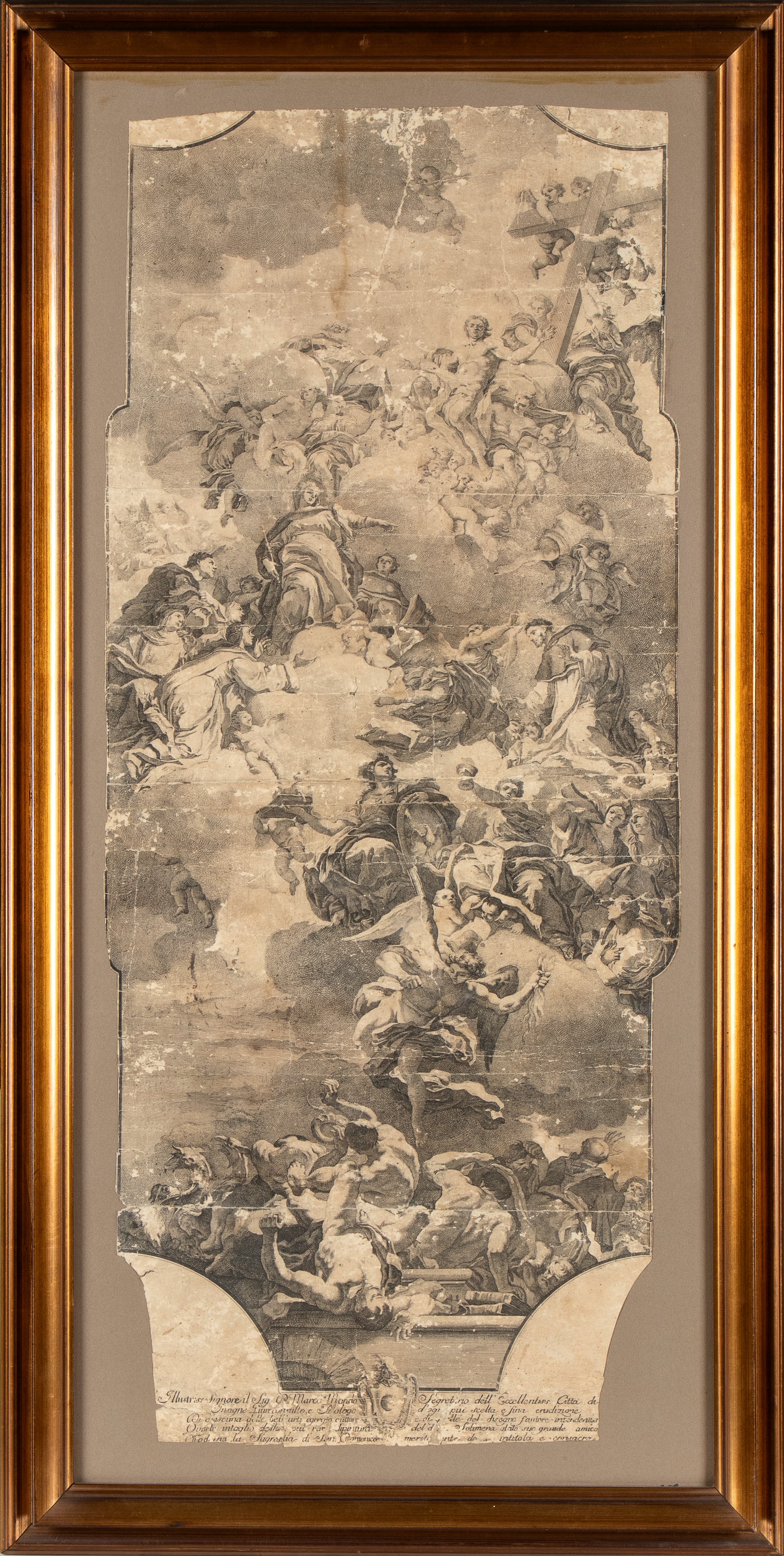 Francesco la Marra - Assunzione della Vergine (da Francesco Solimena)