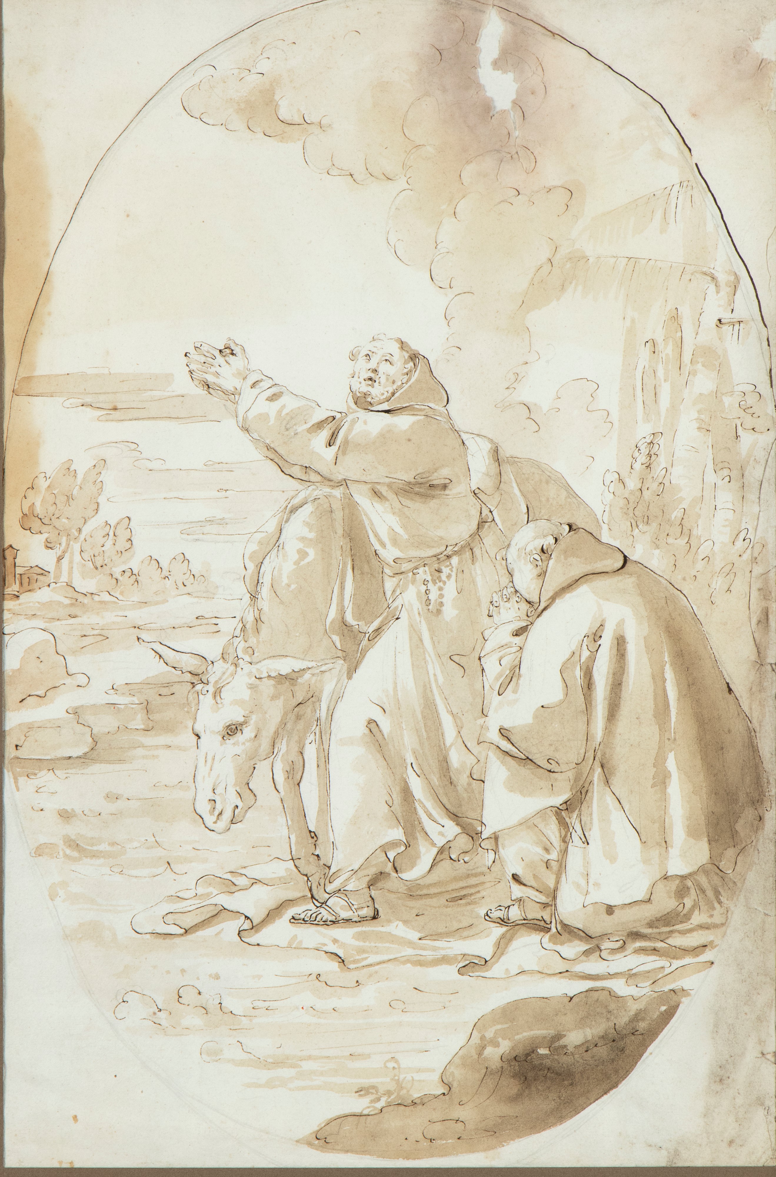 Artista centro-italiano del XVIII secolo, Vita di San Francesco
