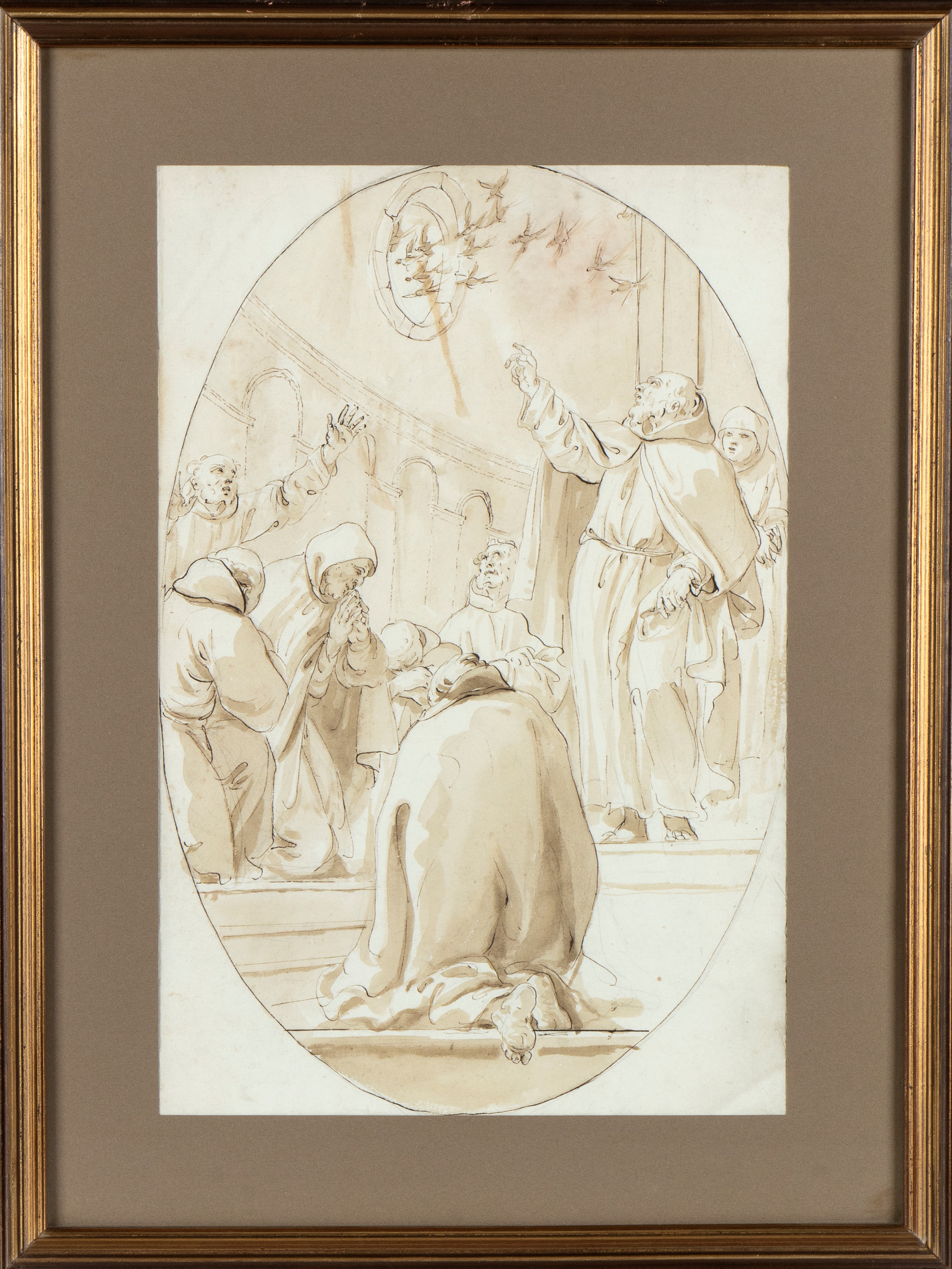 Artista centro-italiano del XVIII secolo, Vita di San Francesco