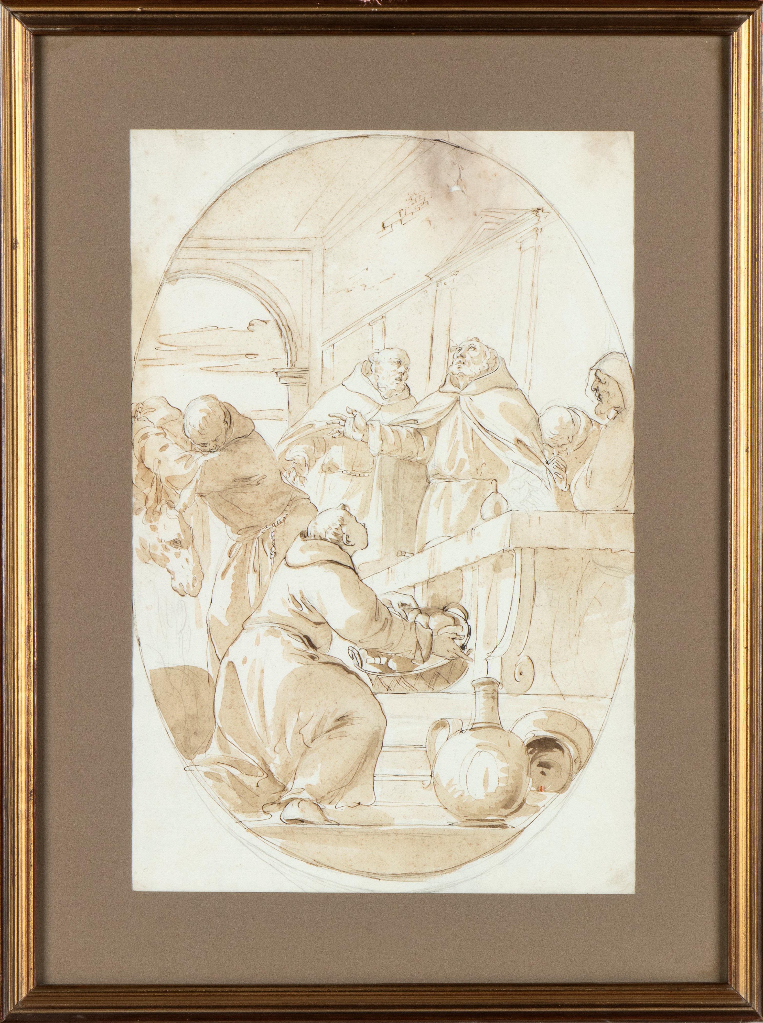 Artista centro-italiano del XVIII secolo, Vita di San Francesco