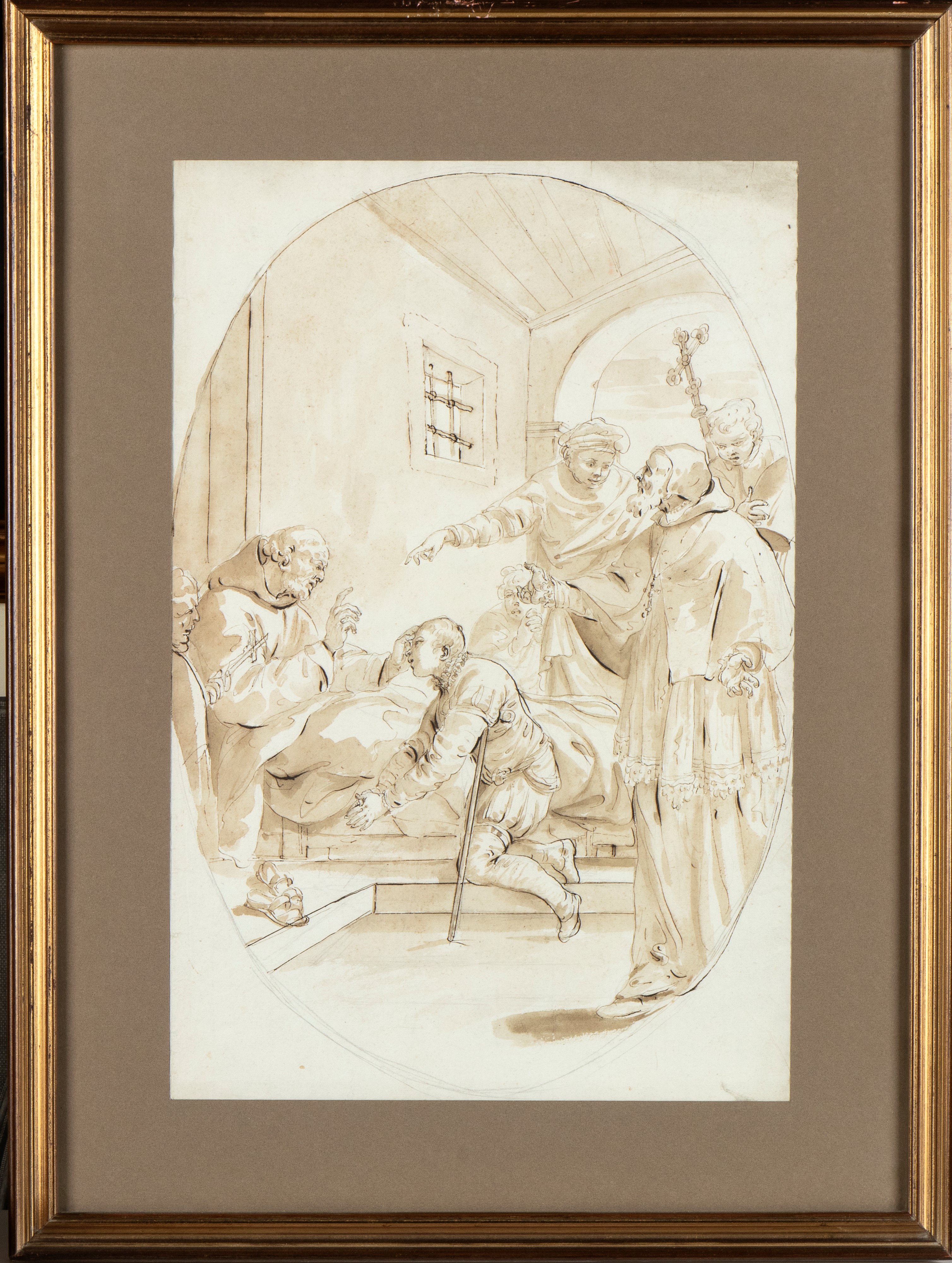Artista centro-italiano del XVIII secolo, Vita di San Francesco