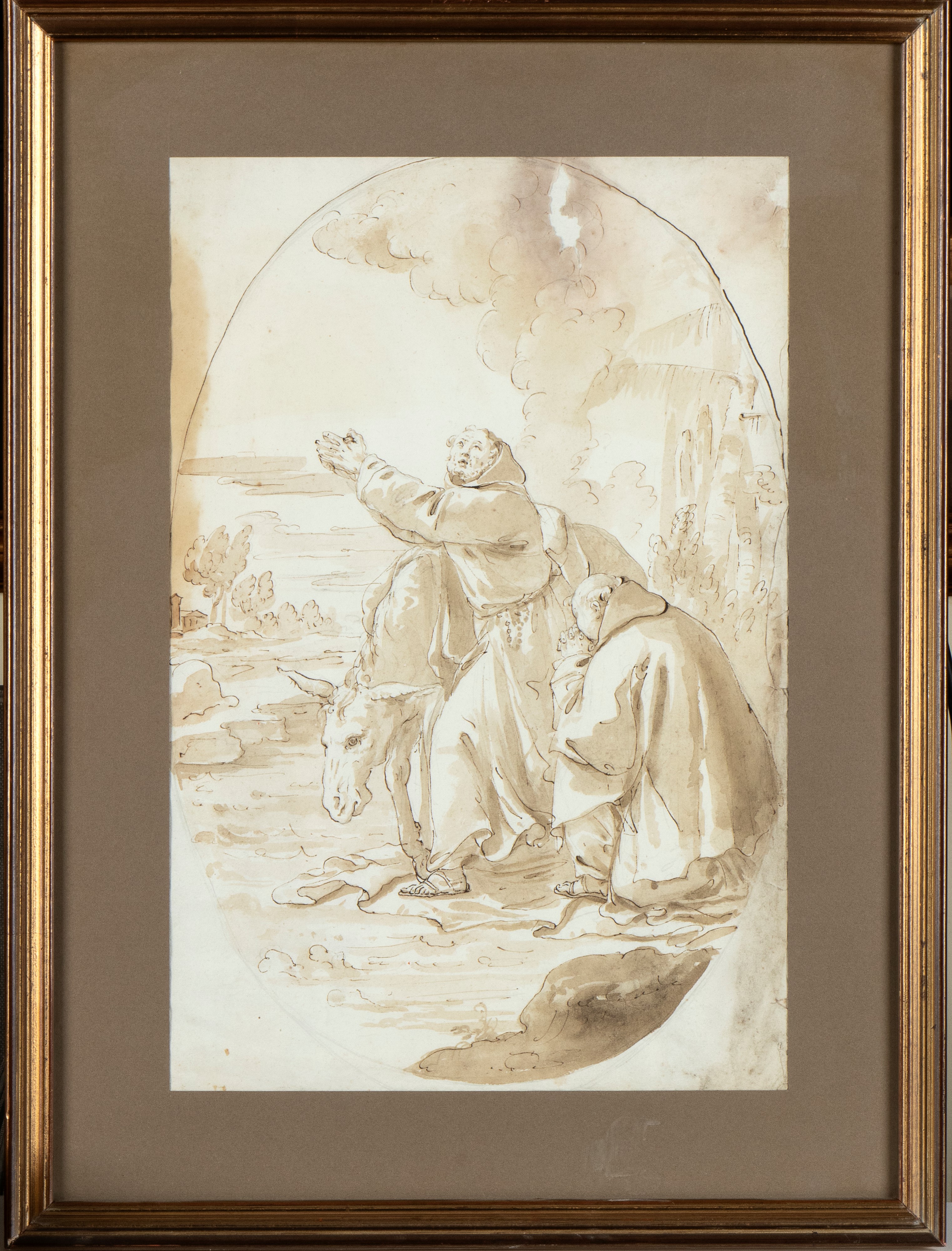 Artista centro-italiano del XVIII secolo, Vita di San Francesco