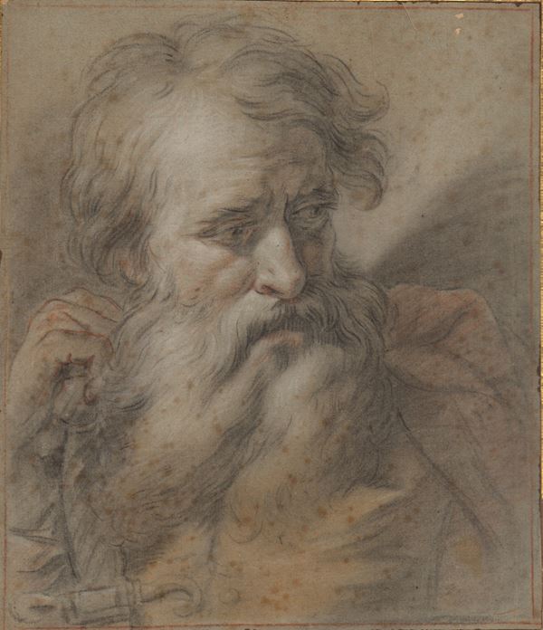 Studio per testa virile