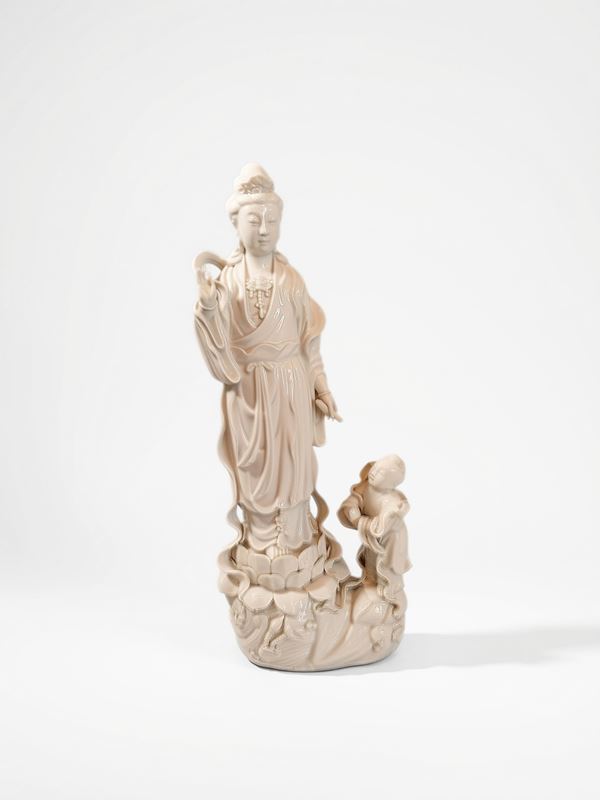 Figura in porcellana Dehua 