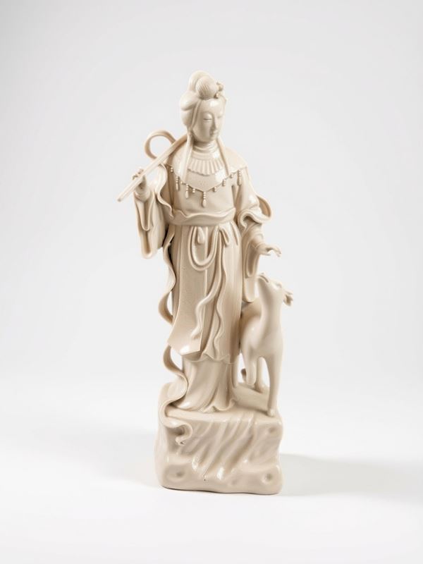 Figura in porcellana Dehua 