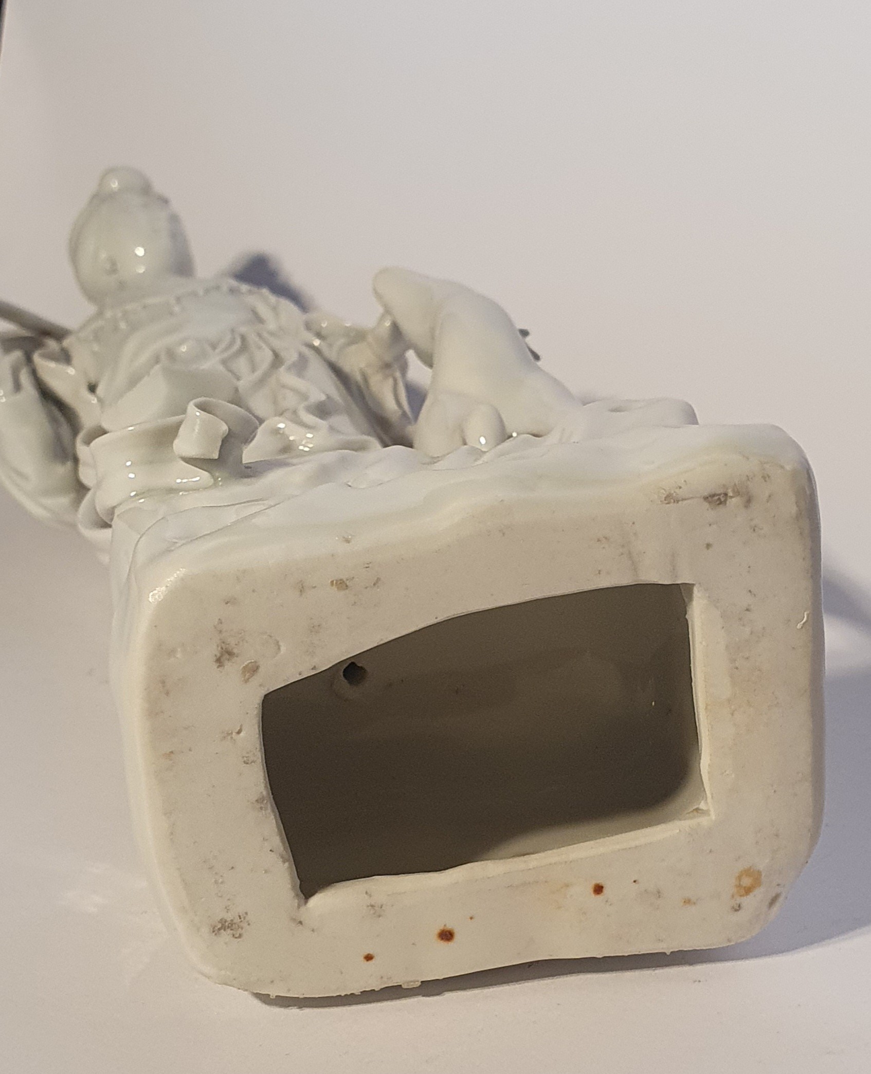 Dehua ("Blanc de China"), Figura della dea della longevità e dell’immortalità in porcellana, Cina...