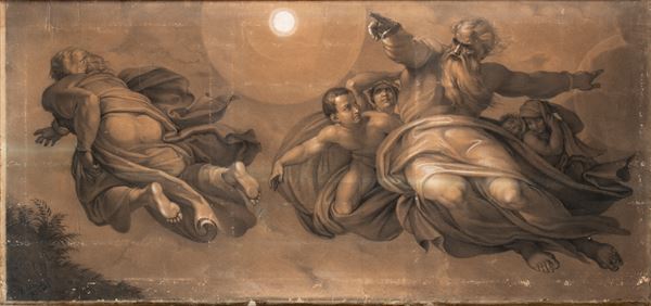 Creation of the World, after Michelangelo
