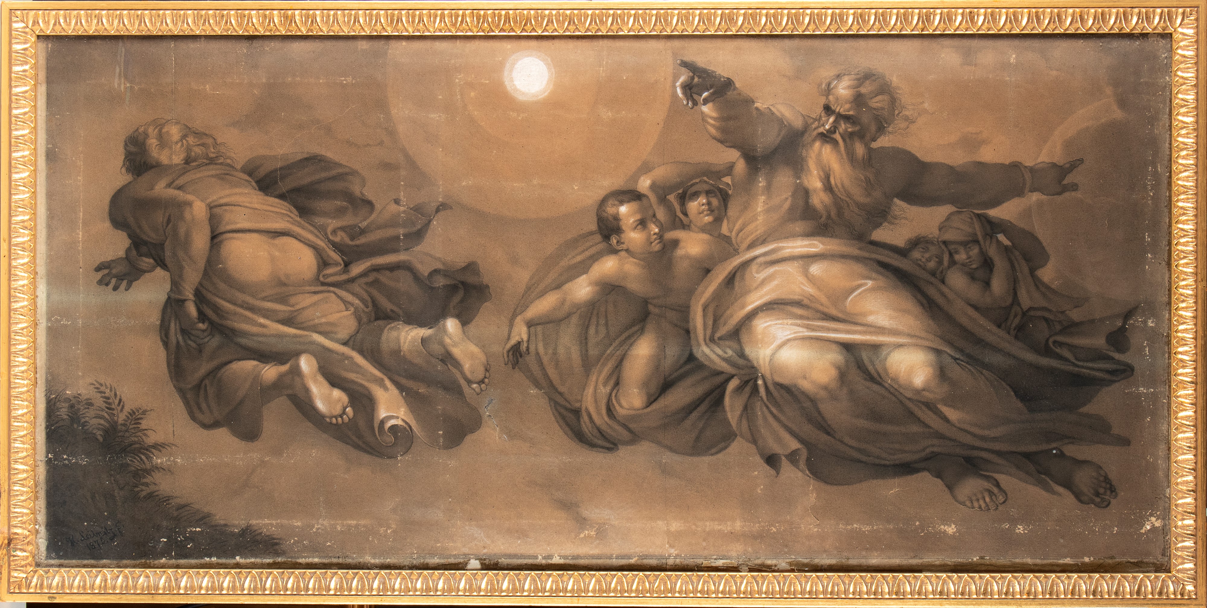 Heinrich Leibnitz - Creazione del Mondo (da Michelangelo)