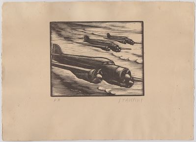 Senza titolo (xilografia, prova d’autore)