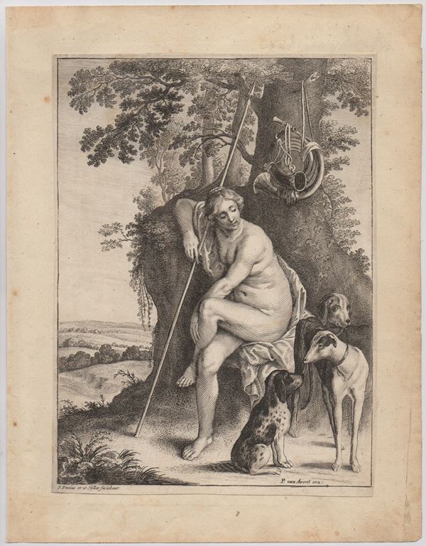Diana, after Peeter van Avont