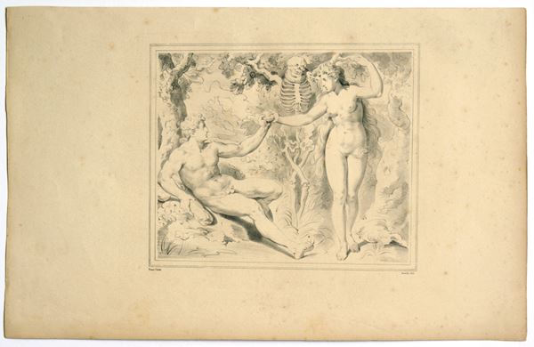 Adam et Eve, da Franz Floris