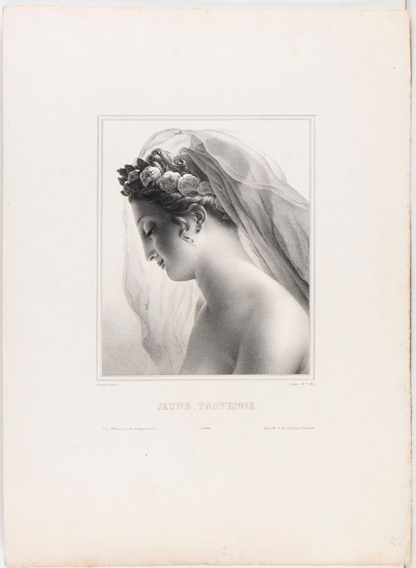 Jeune Troyenne, after Joseph-Ferdinand Lancrenon