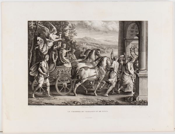Le Triomphe de Vespasien et de Titus, da Giulio Romano