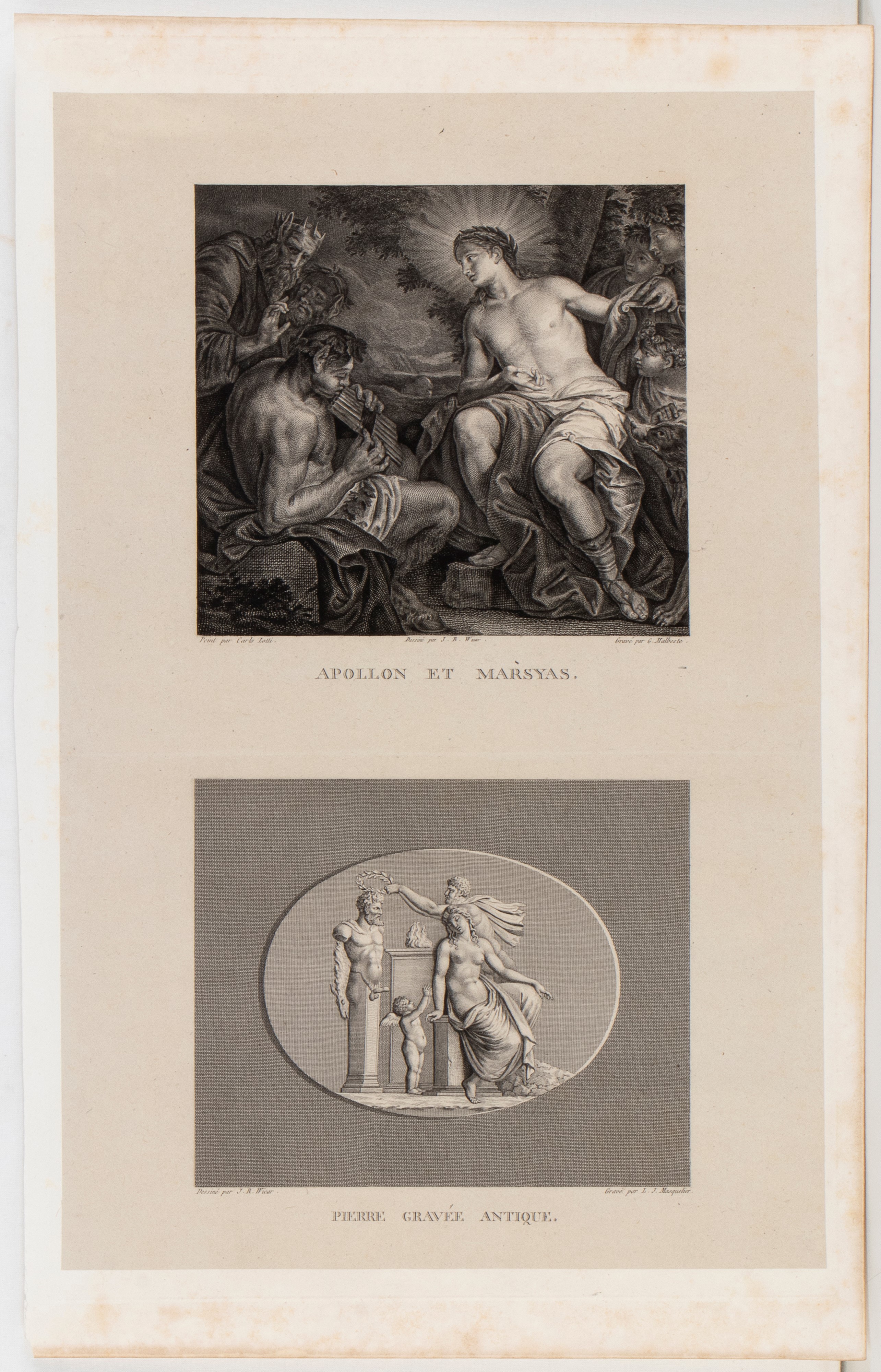 Abraham Girardet - Le Triomphe de Vespasien et de Titus, da Giulio Romano