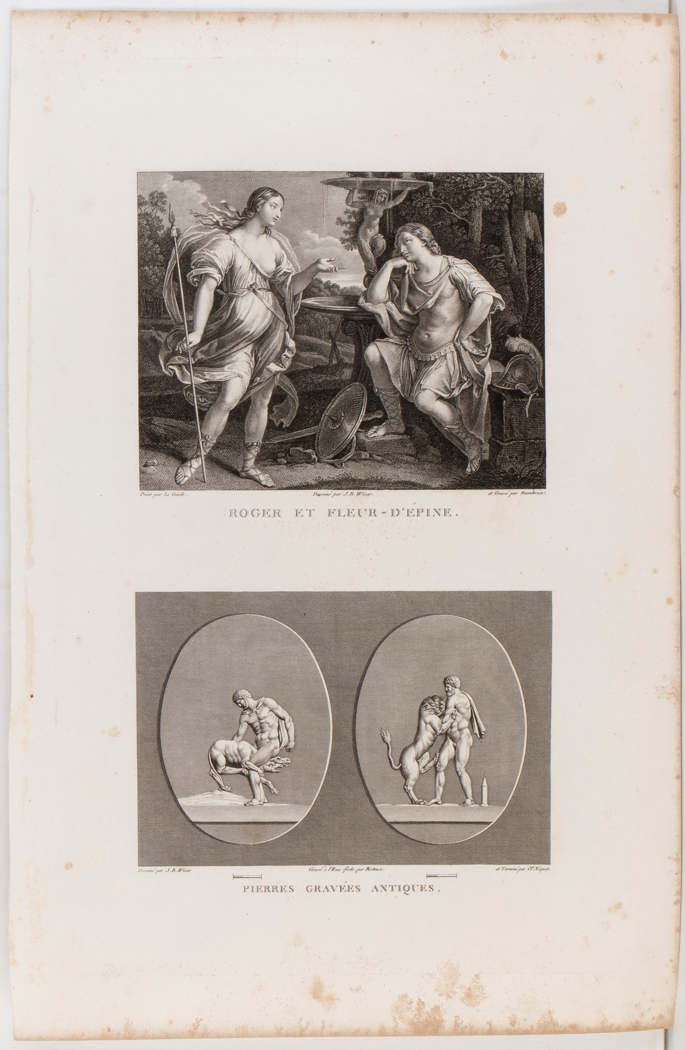 Abraham Girardet - Le Triomphe de Vespasien et de Titus, da Giulio Romano