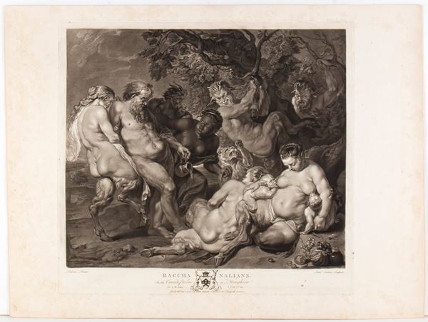Bacchanalians, da Rubens