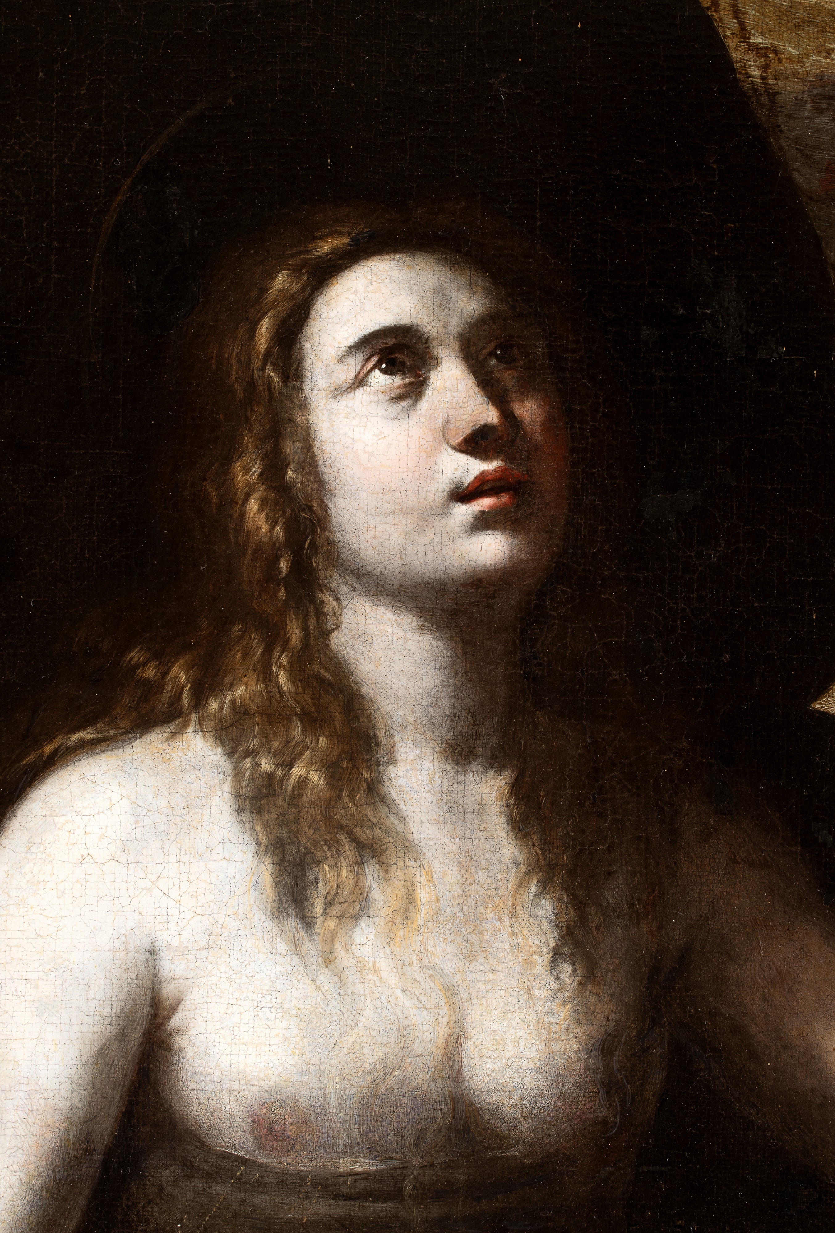 Artemisia Gentileschi - Maddalena penitente, olio su tela