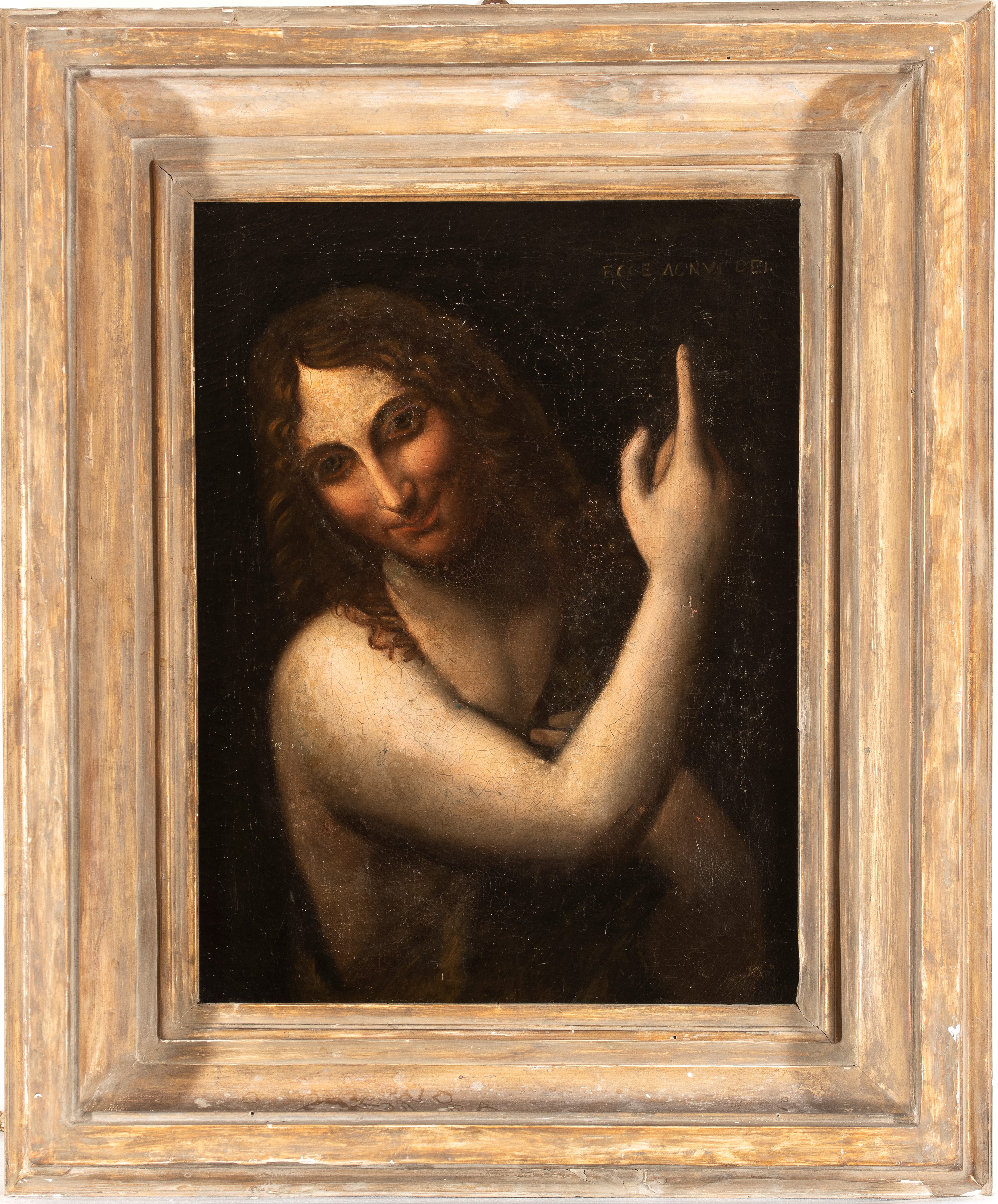 Leonardo da Vinci - San Giovanni Battista, olio su tela
