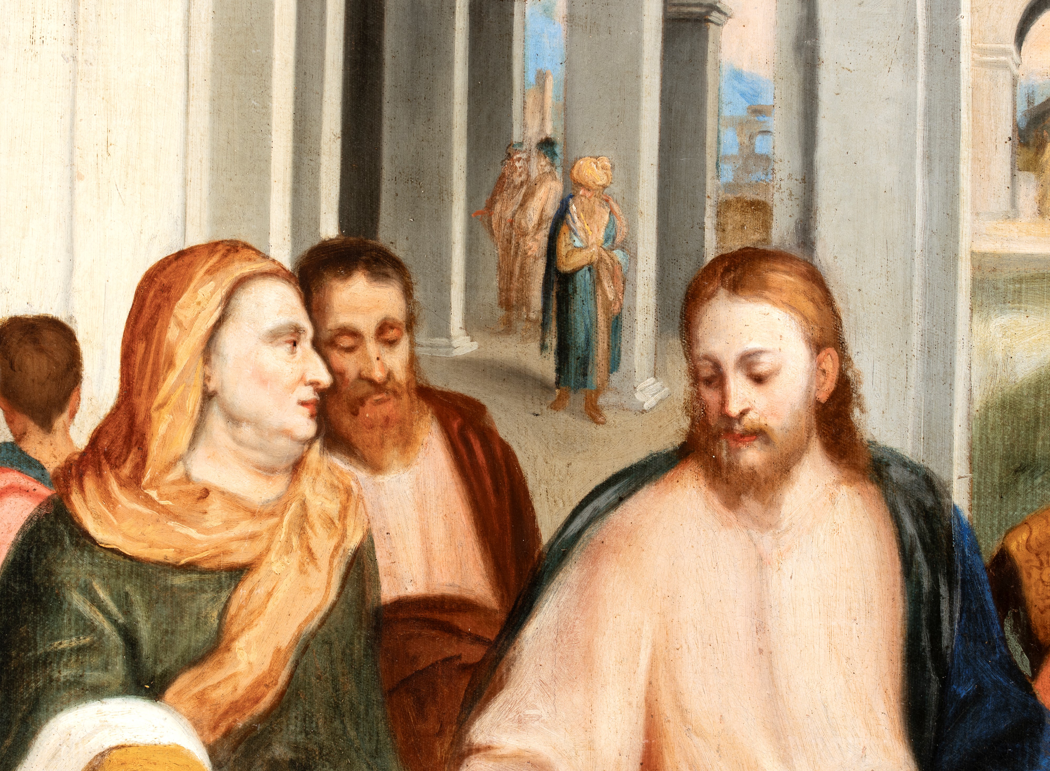 Bonifacio De' Pitati Detto Bonifacio Veronese - Cristo e l'adultera